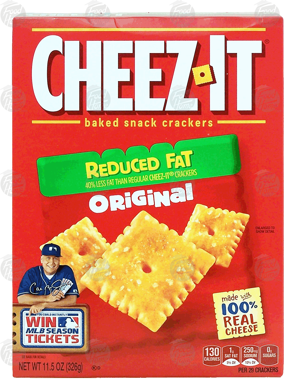 Sunshine Cheez-It reduced fat baked snack crackers Full-Size Picture